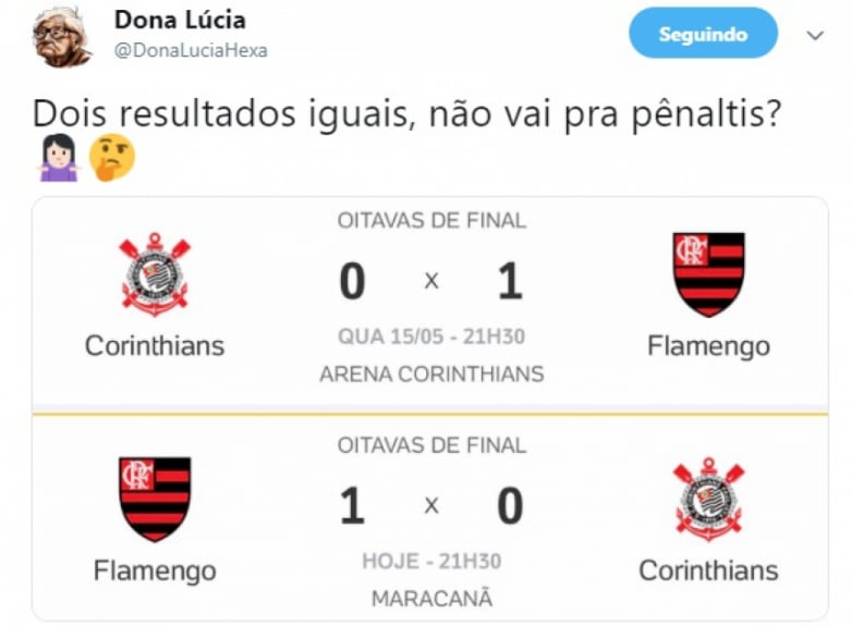 Copa do Brasil: os memes de Flamengo 1 x 0 Corinthians
