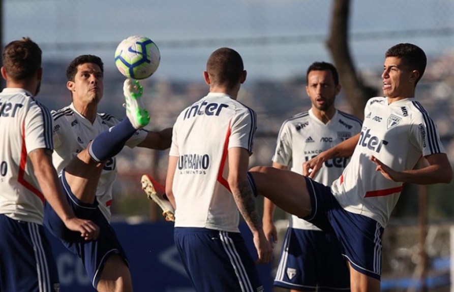 Treino S&atilde;o Paulo