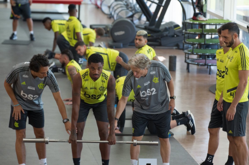 Treino do Flamengo