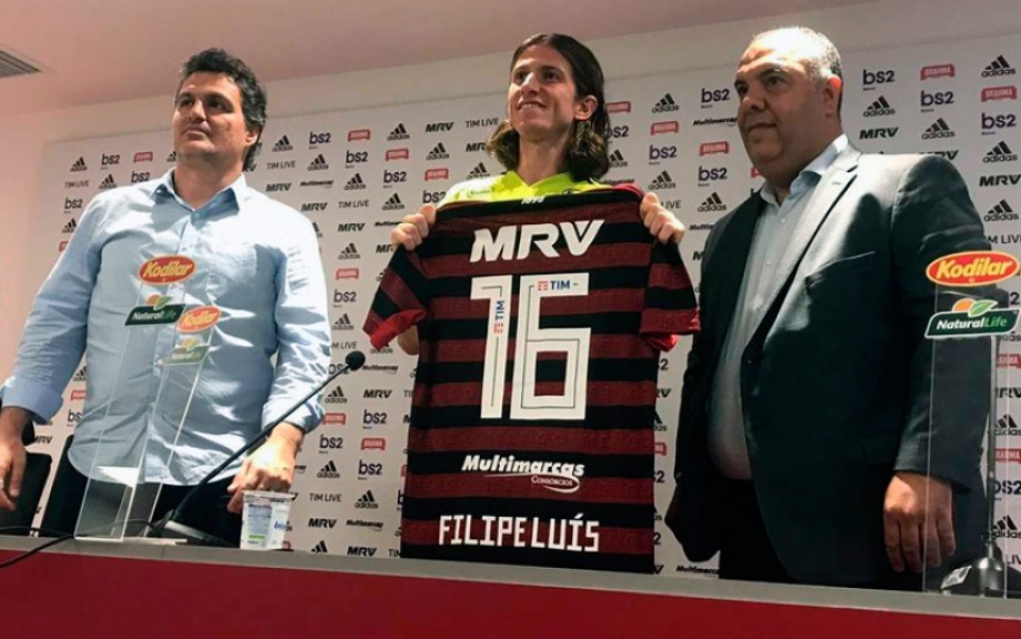 Filipe Lu&iacute;s - Coletiva Flamengo