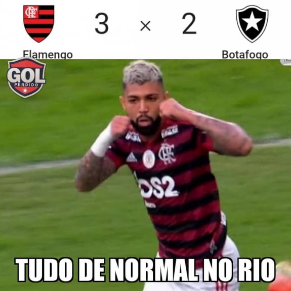 Brasileirão: os memes de Flamengo 3 x 2 Botafogo