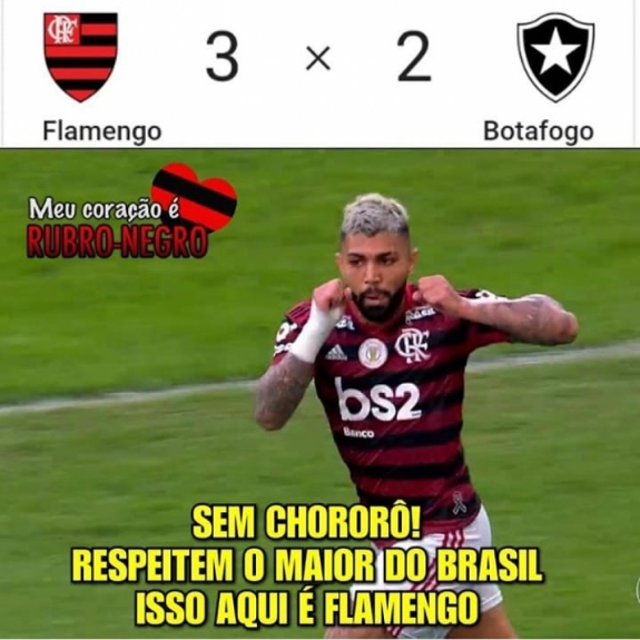 Brasileirão: os memes de Flamengo 3 x 2 Botafogo