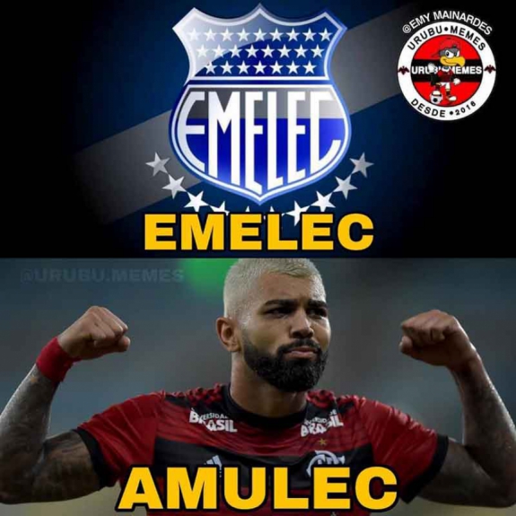 Euforia rubro-negra: os memes da classificação sobre o Emelec