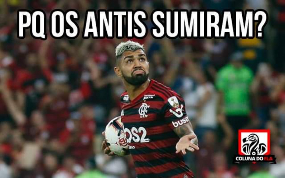 Euforia rubro-negra: os memes da classificação sobre o Emelec