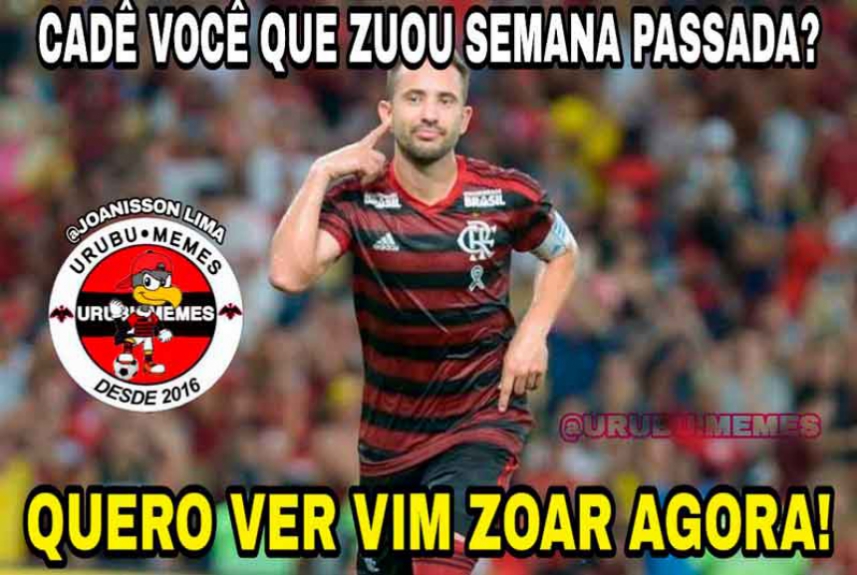 Euforia rubro-negra: os memes da classificação sobre o Emelec