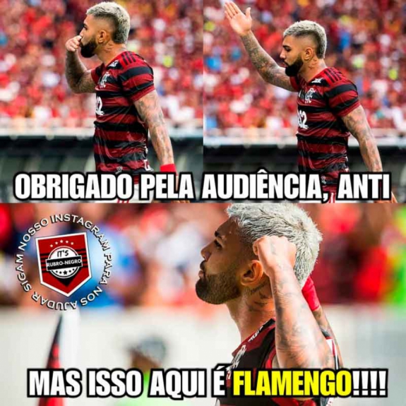 Euforia rubro-negra: os memes da classificação sobre o Emelec