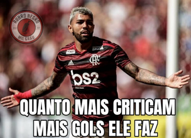 Euforia rubro-negra: os memes da classificação sobre o Emelec