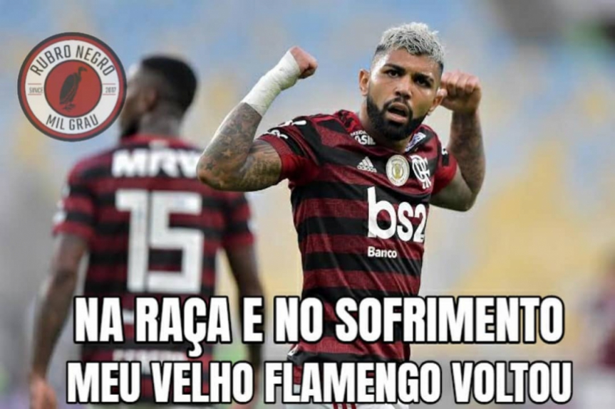 Euforia rubro-negra: os memes da classificação sobre o Emelec