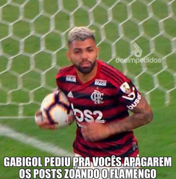 Euforia rubro-negra: os memes da classificação sobre o Emelec