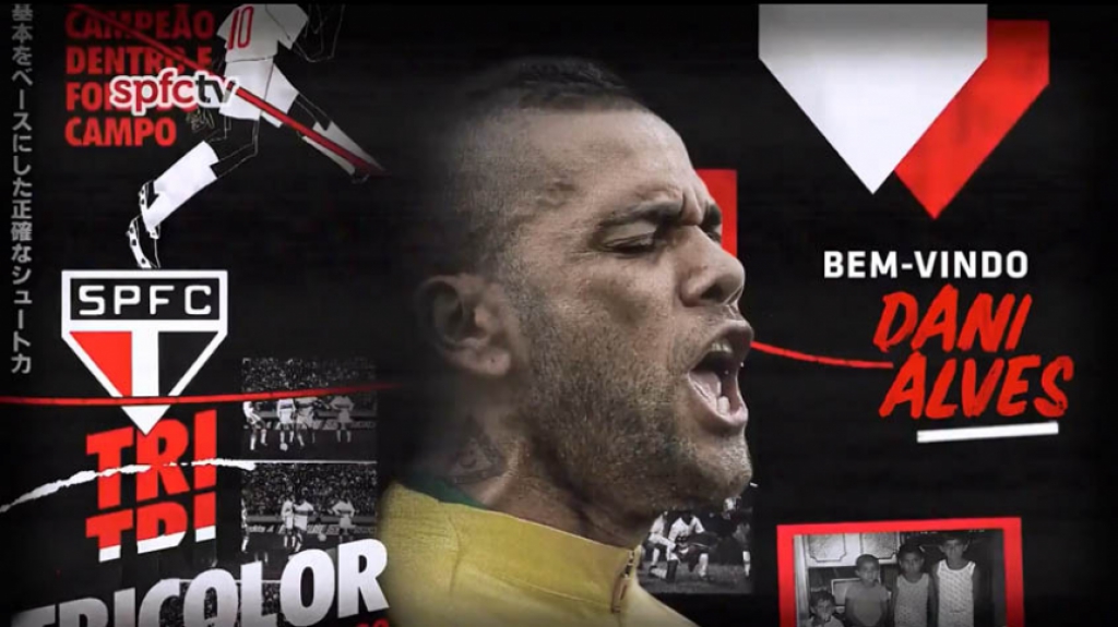 Dani Alves - S&atilde;o Paulo