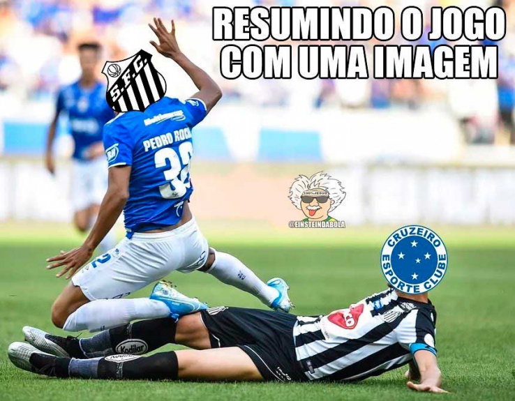 Memes do Brasileirão: Cruzeiro 2 x 0 Santos