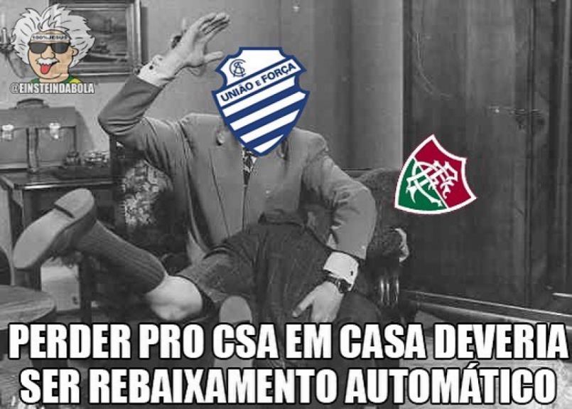 Memes do Brasileirão: Fluminense 0 x 1 CSA