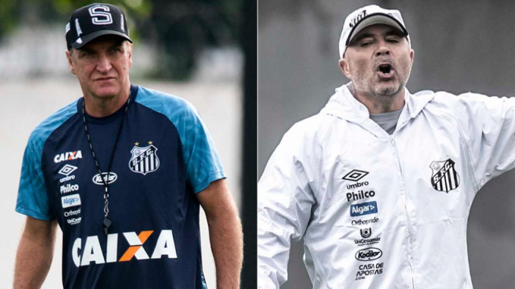 Montagem Técnicos - Cuca e Sampaoli