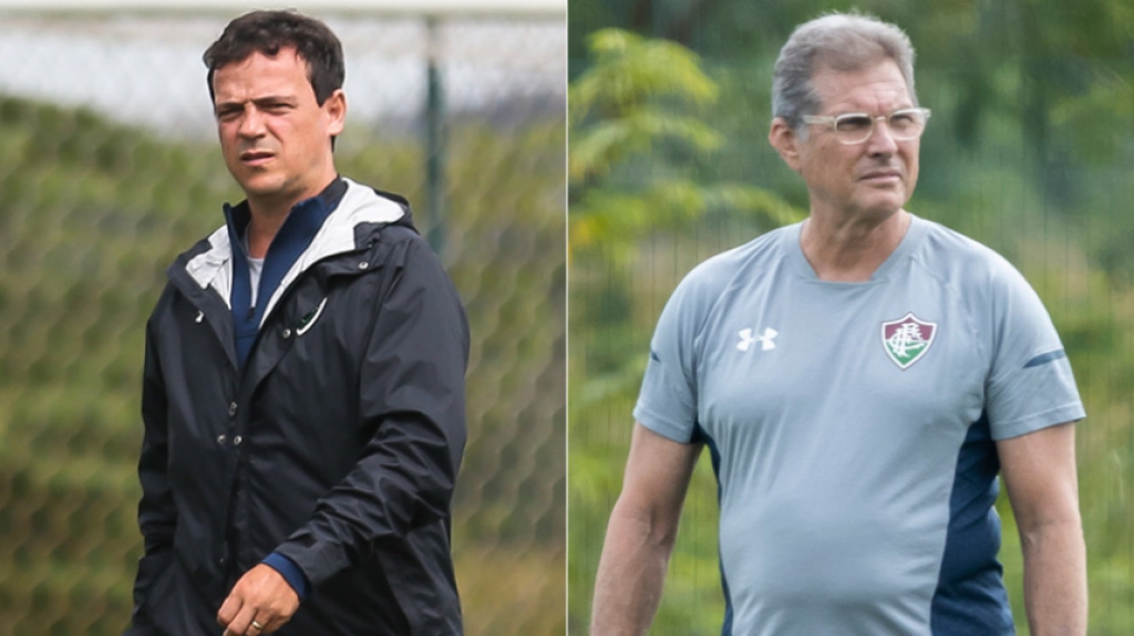Montagem Técnicos - Fernando Diniz e Oswaldo de Oliveira