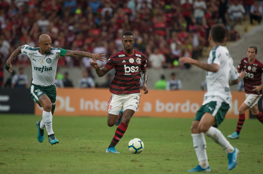 Flamengo x Palmeiras - Gerson
