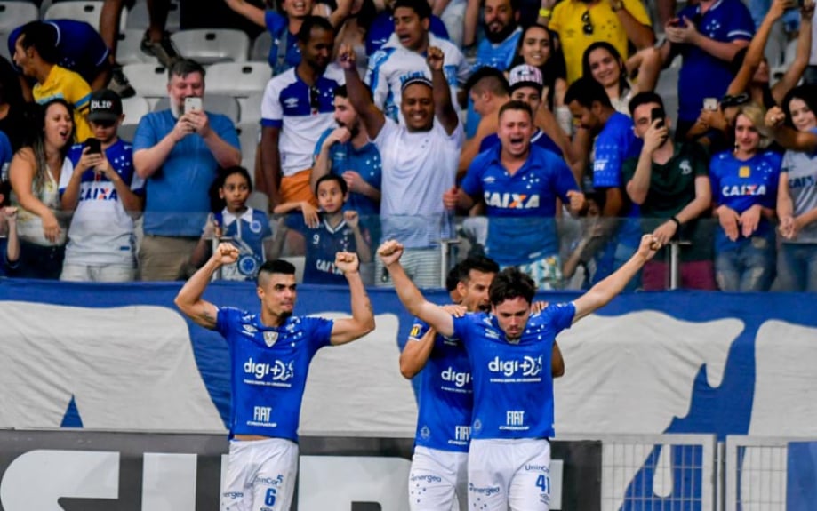 Cruzeiro x Vasco - Comemoração
