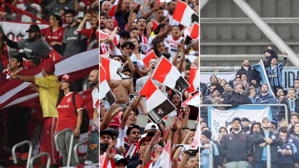 Montagem torcidas