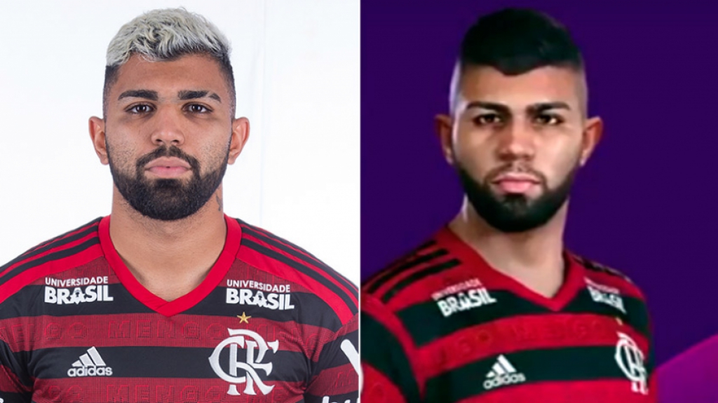 Flamengo PES 2020 - Gabriel Barbosa
