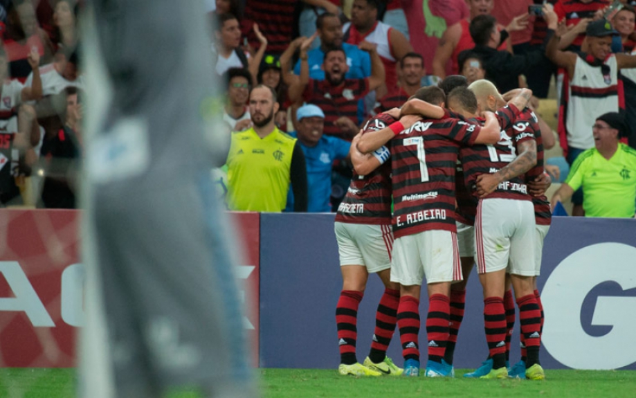 Flamengo x Santos - Comemoração
