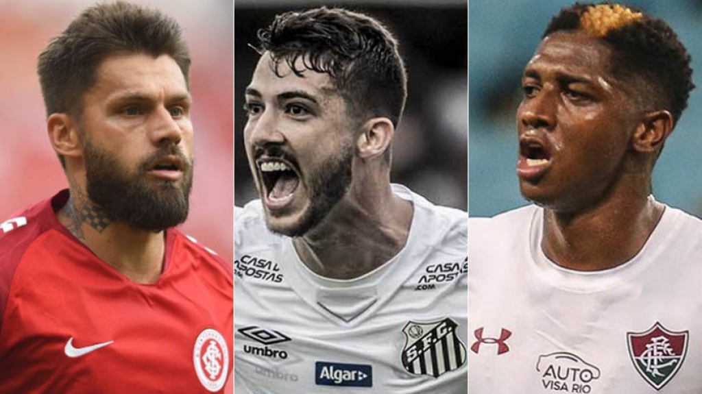 Montagem - Sóbis, Gustavo Henrique e Yony González