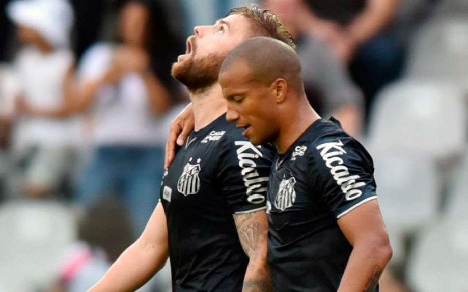 Santos x CSA - Comemora&ccedil;&atilde;o