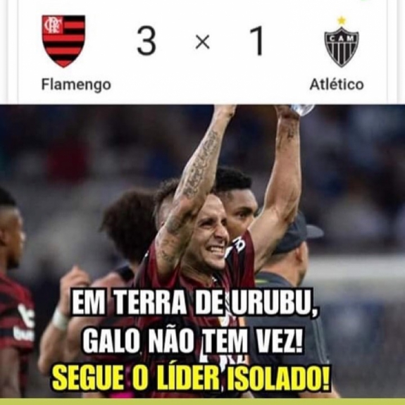 Brasileir&atilde;o: os memes de Flamengo 3 x 1 Atl&eacute;tico-MG