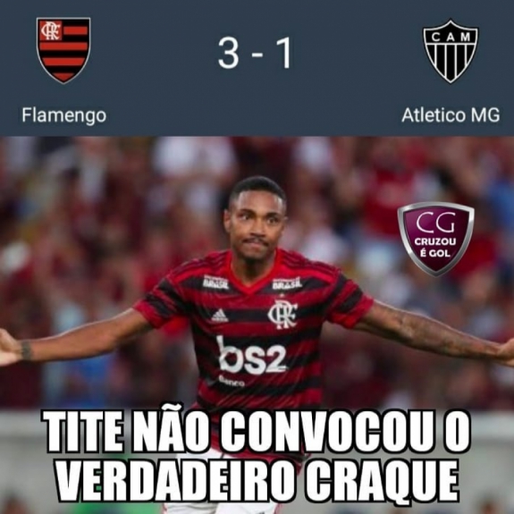 Brasileir&atilde;o: os memes de Flamengo 3 x 1 Atl&eacute;tico-MG