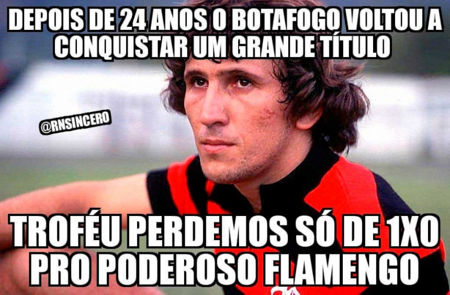 Brasileirão: os memes de Botafogo 0 x 1 Flamengo