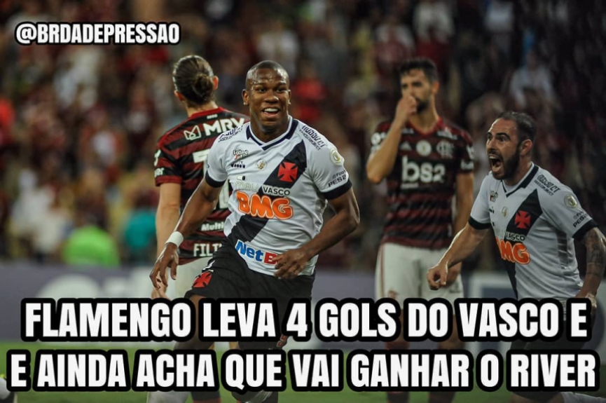 Brasileirão: os memes de Flamengo 4 x 4 Vasco da Gama