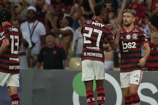 Flamengo x CSA - Comemoração