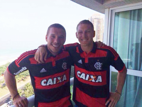 Blog Fora de Campo: Lukas Podolski e Bastian Schweinsteiger