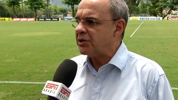 HOME - Eduardo Bandeira de Mello fala sobre permanência de Oswaldo de Oliveira no Flamengo (Foto: Reprodução/ESPN)