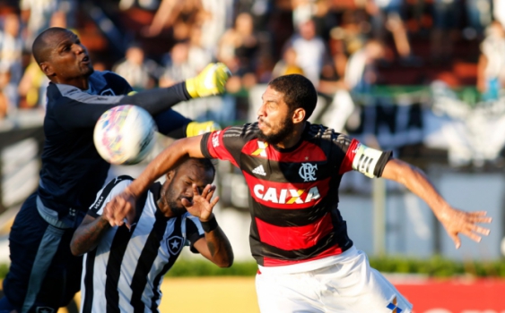 Wallace e Jefferson - Botafogo x Flamengo