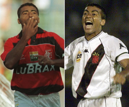 Romário - Flamengo e Vasco