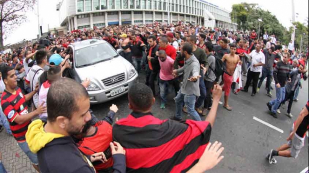 Chegada de Diego - Flamengo