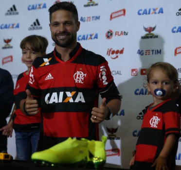 Apresentação de Diego Ribas no Flamengo
