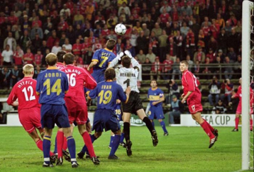 Geli -  Liverpool x Alavés Gol de Ouro (5-4) 2001