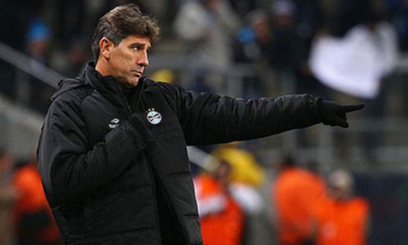 Renato Gaúcho como técnico do Grêmio em 2013