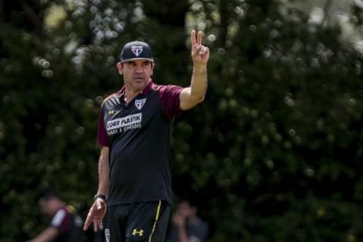 Treino São Paulo no CT da Barra Funda - Ricardo Gomes