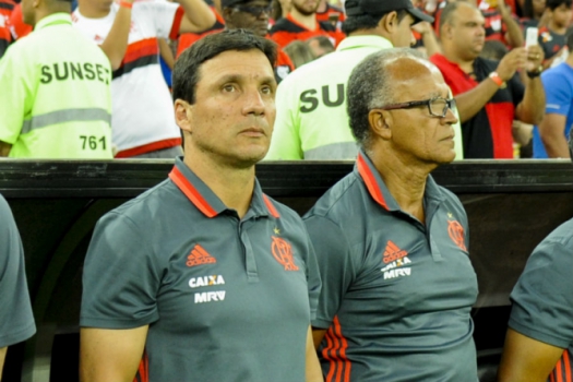 Zé Ricardo e Jayme de Almeida - Flamengo x Coritiba