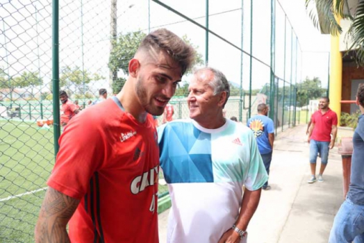 Zico -Treino do Flamengo