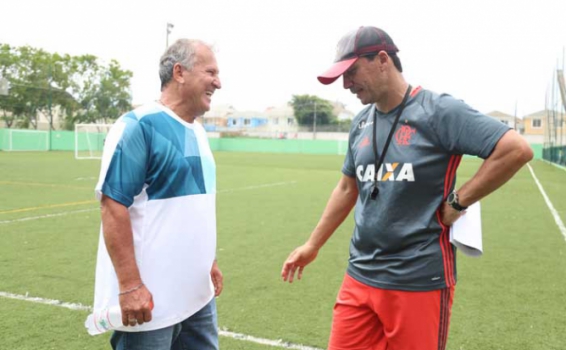 Zico -Treino do Flamengo