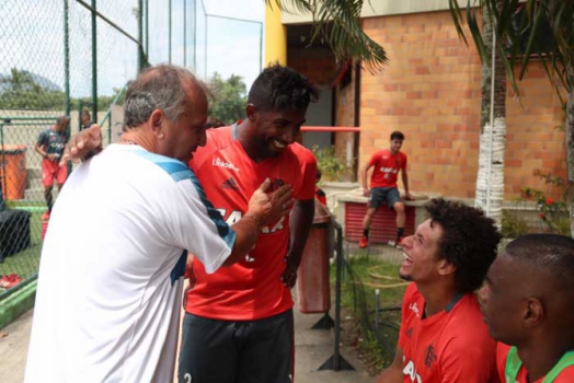 Zico -Treino do Flamengo