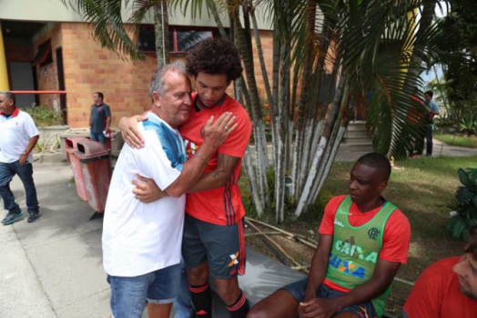 Zico -Treino do Flamengo