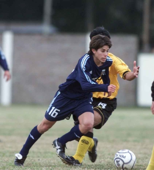 Conca pela seleção argentina sub-20