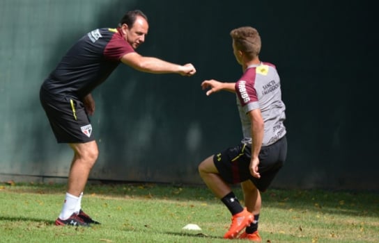 Rogério Ceni e Lucas Fernandes - São Paulo