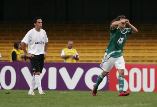 Valvidia fazendo chororo pelo Palmeiras