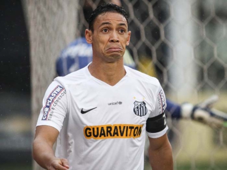Ricardo Oliveira fazendo careta