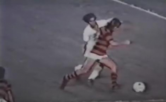 Flamengo 2x1 Fluminense - 1972 (Foto: Reprodução / Canal 100)