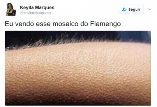 Rubro-negros e rivais comentaram sobre o mosaico